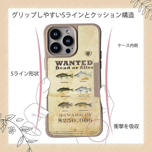 【Compos-Case】WANTED BASS