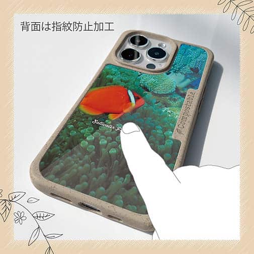 【Compos-Case】熱帯魚　No.3　ハマクマノミ