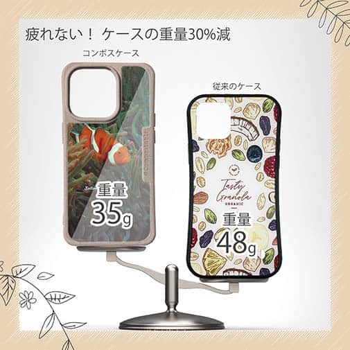 【Compos-Case】熱帯魚　No.4　カクレクマノミ