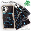 【Compos-Case】熱帯魚　No.12　魚の群泳