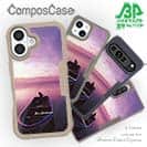 【Compos-Case】海の風景　オーキッドの朝