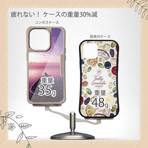 【Compos-Case】海の風景　オーキッドの朝