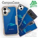 【Compos-Case】海の風景　シャーク(サメ)