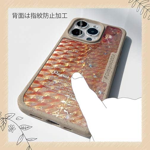 【Compos-Case】マダイのウロコ