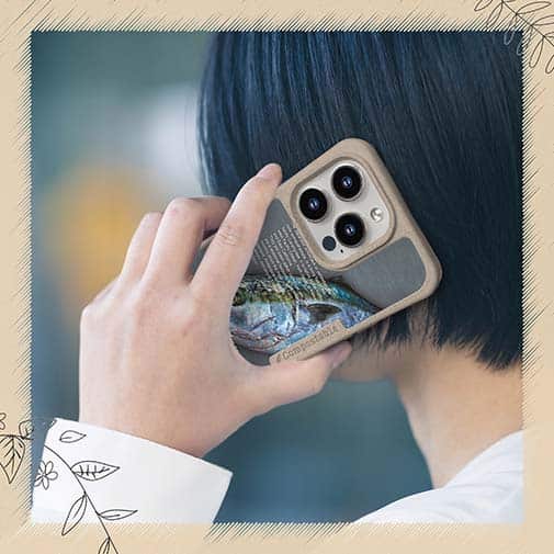 【Compos-Case】ブリ　格闘の跡