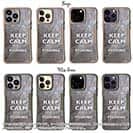 【Compos-Case】KEEP CALM AND OF FISHING　錆鉄