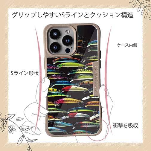 【Compos-Case】ルアーのコレクション　ブラック