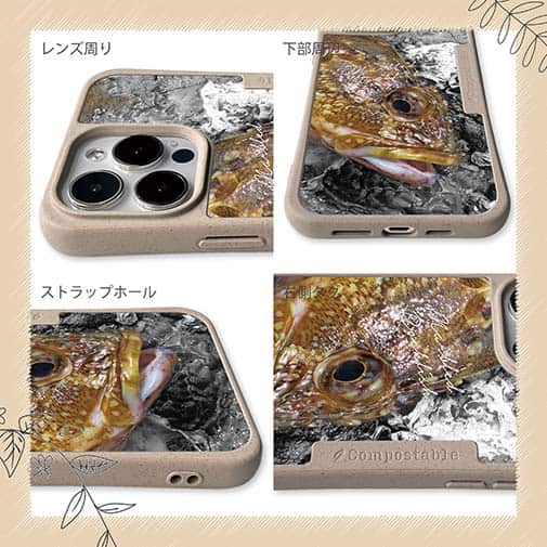 【Compos-Case】マーブルドロックフィッシュ　カサゴ