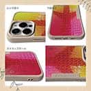 【Compos-Case】エギ柄　タイガーイエロー&ピンク