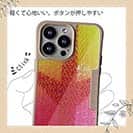 【Compos-Case】エギ柄　タイガーイエロー&ピンク