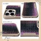 【Compos-Case】エギ柄　パープルラメ