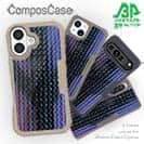 【Compos-Case】エギ柄　タイガーブルー