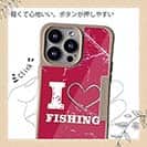 【Compos-Case】I love Fishing Red