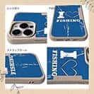 【Compos-Case】I love Fishing Blue