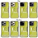 【Compos-Case】I love Fishing Green