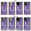 【Compos-Case】I love Fishing Purple