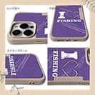 【Compos-Case】I love Fishing Purple