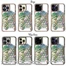 【Compos-Case】ブラックバスのバイト　ペイント風　グリーン