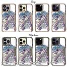 【Compos-Case】ブラックバスのバイト　ペイント風　ブルー