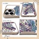 【Compos-Case】ブラックバスのバイト　ペイント風　ブルー