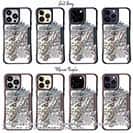 【Compos-Case】ブラックバスのバイト　ペイント風　モノトーン