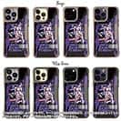 【Compos-Case】Gone Bass Fishing ローライダーポスター風　パープル