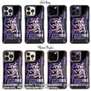 【Compos-Case】Gone Bass Fishing ローライダーポスター風　パープル