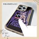 【Compos-Case】Gone Bass Fishing ローライダーポスター風　パープル