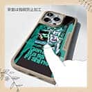 【Compos-Case】Gone Bass Fishing ローライダーポスター風　エメラルドグリーン