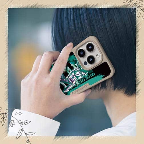 【Compos-Case】Gone Bass Fishing ローライダーポスター風　エメラルドグリーン