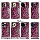 【Compos-Case】ブラックバス　迷彩柄　レッドカラー