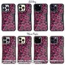 【Compos-Case】ブラックバス　迷彩柄　レッドカラー