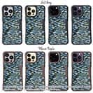 【Compos-Case】ブラックバス　迷彩柄　ブルー