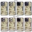 【Compos-Case】ブラックバス　迷彩大柄　ベージュカラー