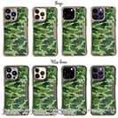 【Compos-Case】ブラックバス　迷彩大柄　フォレストグリーン