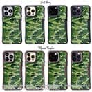 【Compos-Case】ブラックバス　迷彩大柄　フォレストグリーン