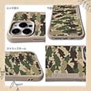 【Compos-Case】ブラックバス　迷彩大柄　ブラウンカラー