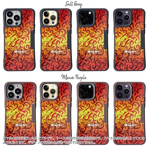 【Compos-Case】Fire Angler　ファイヤーパターン1