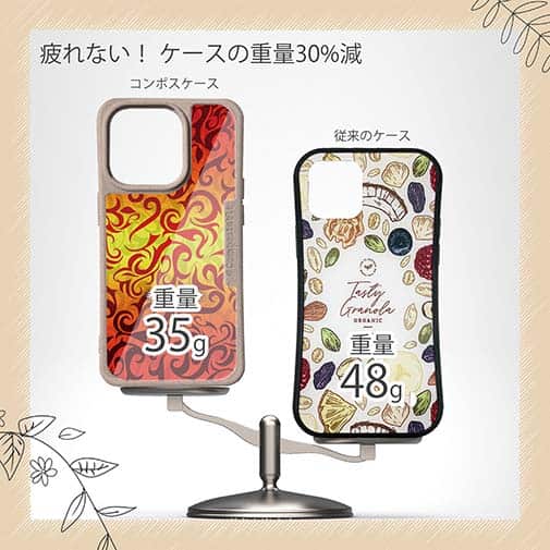 【Compos-Case】Fire Angler　ファイヤーパターン1