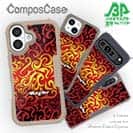 【Compos-Case】Fire Angler　ファイヤーパターン2