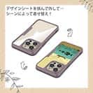 【Compos-Case】Fishing on the boat　イラスト