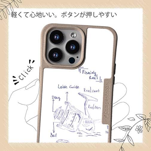 【Compos-Case】リールの解説　手書き風