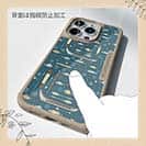 【Compos-Case】アメリカ先住民の漁具　シームレスデザイン