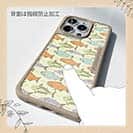 【Compos-Case】サーモンのシームレイスデザイン