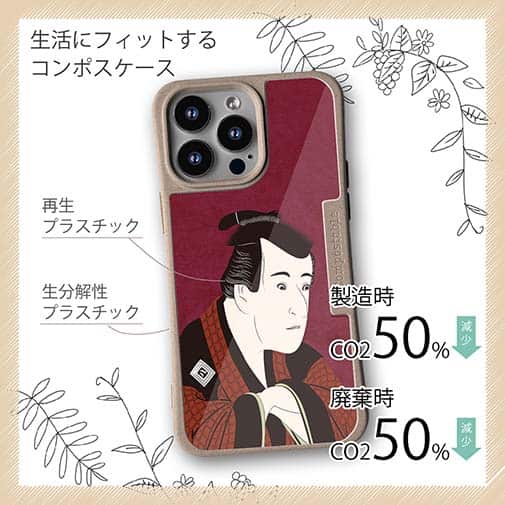 【Compos-Case】浮世絵　役者大首絵03