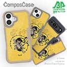 【Compos-Case】浮世絵　雷神