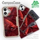 【Compos-Case】トラディショナル・ベタ　レッド