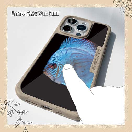 【Compos-Case】ディスカス　ブルー