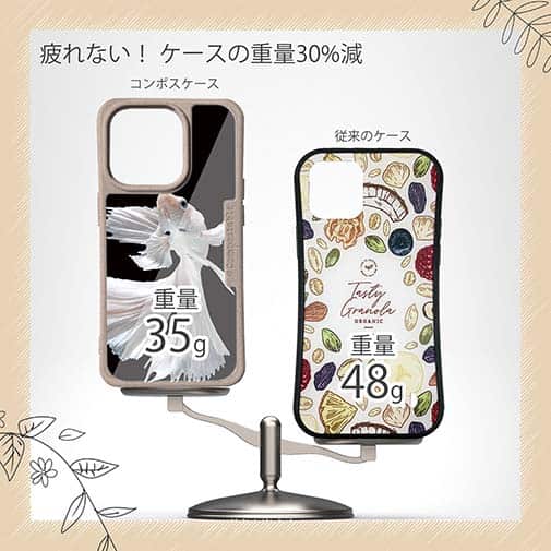 【Compos-Case】トラディショナル・ベタ　ホワイト