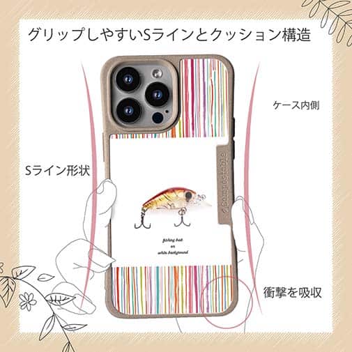 【Compos-Case】おしゃれなミニルアー　レッド